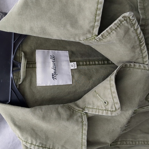 Madewell ladies Khaki green jacket - Picture 4 of 9